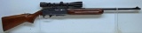 Remington Model 740 .244 Rem. Semi-Auto Rifle w/3X-9X Redfield Scope Some Scratches and Bumps