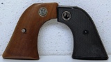 (2) Pair Ruger Grips - Plastic Grips Fit Ruger New Model Blackhawk .44 Mag., Some Wear of Emblem on