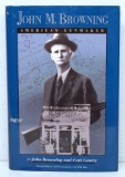 'John M. Browning American Gunmaker' by John Browning and Curt Gentry Hardback Book w/Dust Cover,