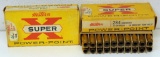 (2) Boxes of 20 .284 Winchester Brass for Reloading