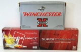 (3) Full Boxes .308 Win. Cartridges - (2) Boxes Hornady Superformance 165 gr. SST and (1) Winchester
