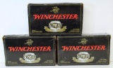 (3) Full Boxes Winchester Supreme .338 Win. Mag. 200 gr. Ballistic Silvertip Cartridges