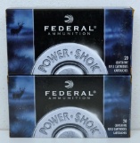 (2) Full Boxes Federal Power-Shok 7 mm Rem. Mag. 150 gr. SP Cartridges