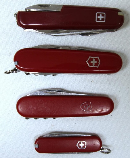 (4) Victorinox Swiss Army Knives