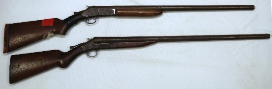 (2) H&R Single Shot 12 Ga. Shotguns Poor Condition SN#1274 & 12704