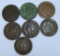 1886,1888,1891,1895,1896,1897,1898 Indian Head Cents