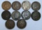 1897,1898,1899,1901,1902,1903,1904,1906,1907,1908 Indian Head Cents