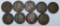 1887,1889,1890,1891,1892,1893,1897,1899,1900 Indian Head Cents