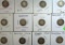 1905,1908,1911,1912,1913,(3)1914,(3)1914D Barber Dimes and Partial Date Barber Dime