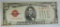 1928E $5 Red Seal Note