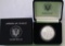 U.S. Mint 2000 Uncirculated Silver American Eagle in U.S. Mint Box