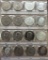 Eisenhower Dollar Book - Complete 1971-1977D with 40% Silver Proofs