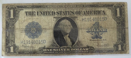 1923 $1 Silver Certificate Blanket Note