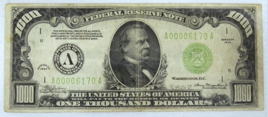 1934 $1,000 Note