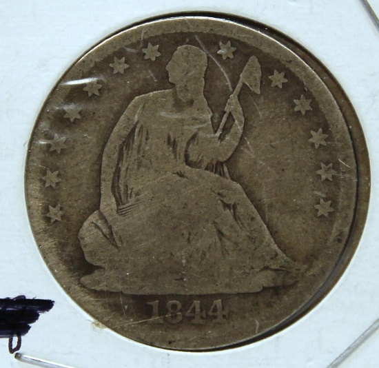 1844O Seated Liberty Half Dollar