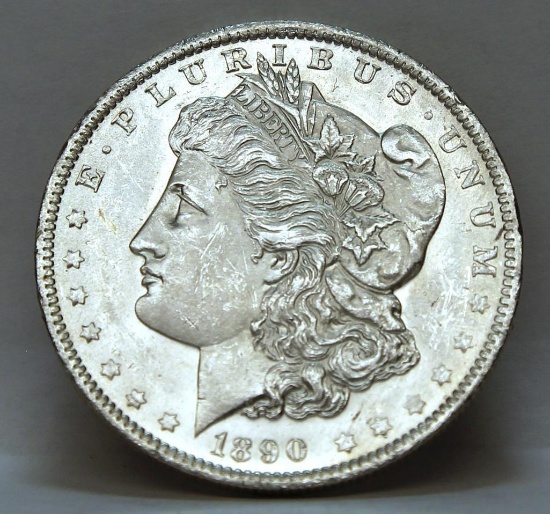 1890O Morgan Dollar