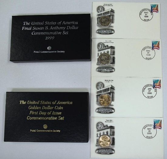 Postal Commemorative Society The United States of America Final Susan B. Anthony Dollar