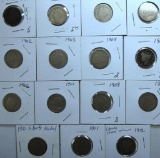 1897,1898,1899,1901,1902,1903,1904,1905,1906,1907,1908,1909,1910,1911,1912 Liberty Head Nickels