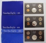U.S. Mint (2) 1968 and 1969 Proof Sets