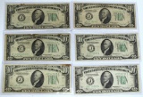 (6) 1934 Series $10 Notes