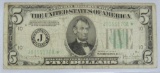 1934D $5 Star Note