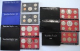 U.S. Mint 1971, 1972, 1974, 1976, 1978, 1979, 1980 Proof Sets