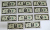 (11) 1976 $2 Notes