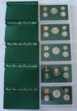 U.S. Mint 1994, 1995, 1996, 1997, 1998 Proof Sets