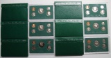 U.S. Mint (2) 1994, 1995, 1996, 1997, 1998 Proof Sets