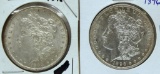(2)1896 Morgan Dollars
