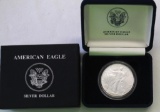 U.S. Mint 2000 Uncirculated Silver American Eagle in U.S. Mint Box