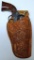 Daisy BB Pistol w/Vintage Tooled Leather Single Loop Holster, BB Gun does not Work, Missing Button