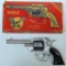 Kilgore Eagle Toy Disc Cap Gun Six Shooter Toy Cap Pistol, Unused w/Original Box, Box has some
