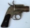 Military Flare Gun Pistol Abrasion on Metal Over Manufacture Information Markings Read 