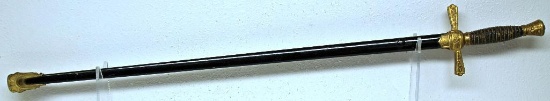 Civil War Era Ceremonial Sword, Slight Bend in Handle