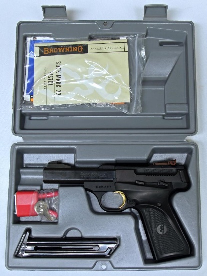 Browning Buck Mark Pro Target .22 Semi-Auto Pistol 4" Bbl Original Box SN#515MX16377