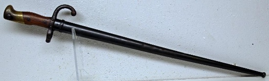 Model 1874 French Bayonet Commercial Made for Military Sale, Matching Numbers on Bayonet and