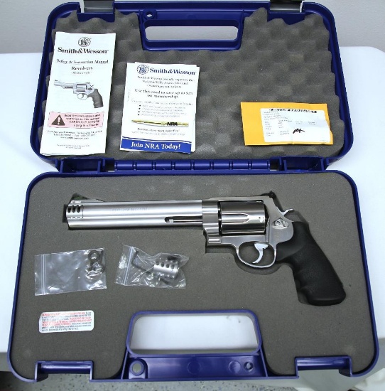 Smith & Wesson Model 460 .460 S&W Revolver 8.375" Bbl Original Hard Case Lightly Used SN#CYH5087