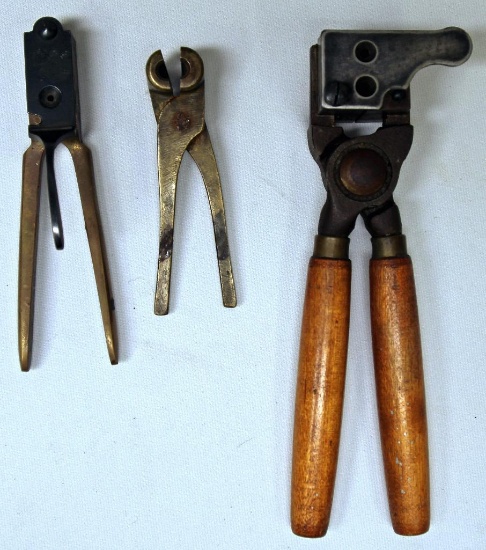 (2) Old Brass Bullet Mold Tools and Ideal Bullet Mold