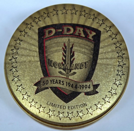 New Old Stock Zippo Lighter - D-Day 1994 50 Yr. Anniversary Ltd. Ed. in Tin