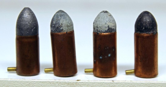 (4) 12 mm Pin Fire Collector Cartridges