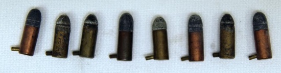(8) 5 mm Pin Fire Collector Cartridges