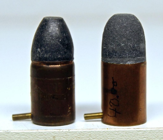 (2) 15 mm Pin Fire Collector Cartridges