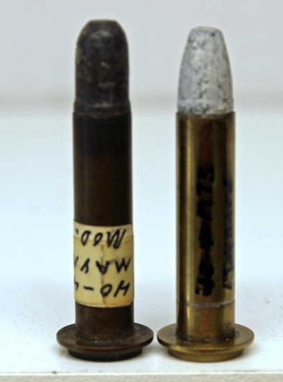 (2) .40-40 Maynard Model 73 Collector Cartridges