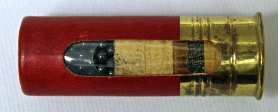 Winchester Super-Speed Mark V 12 Ga. 6 Shot Cut-Away Paper Shotshell
