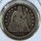 1857 Seated Liberty Dime