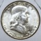1955 Franklin Half Dollar