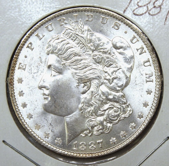 1887 Morgan Dollar