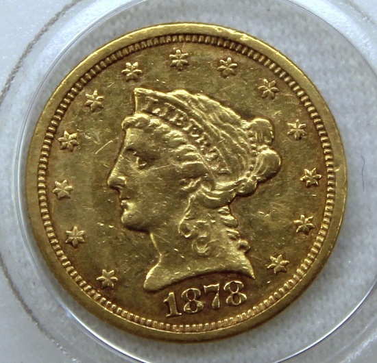 1878S $2.50 Liberty Gold