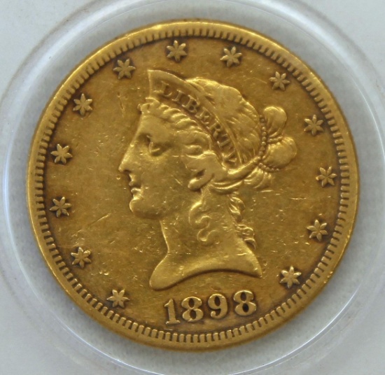 1898S $10 Liberty Gold